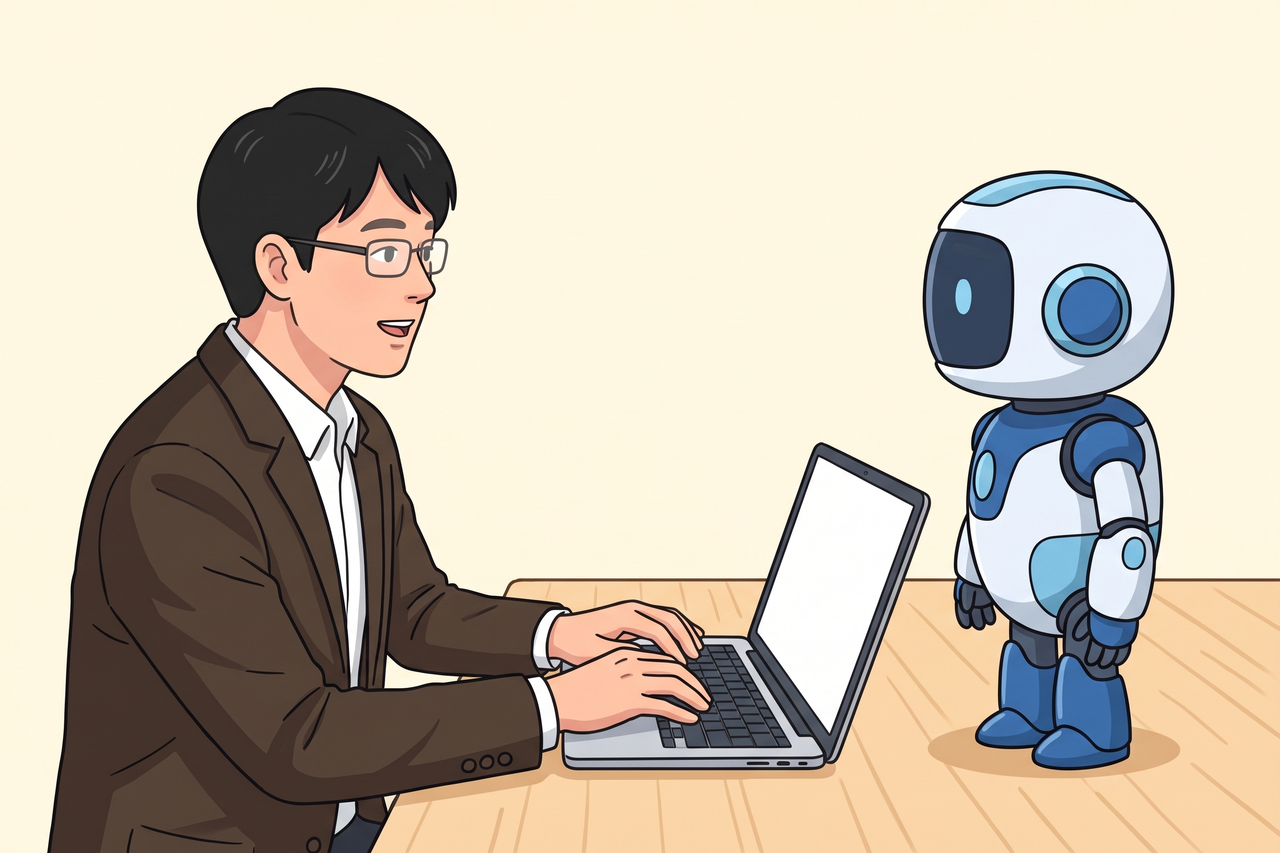 拡張機能を入れたまま使わずにいるパソコンの前の人